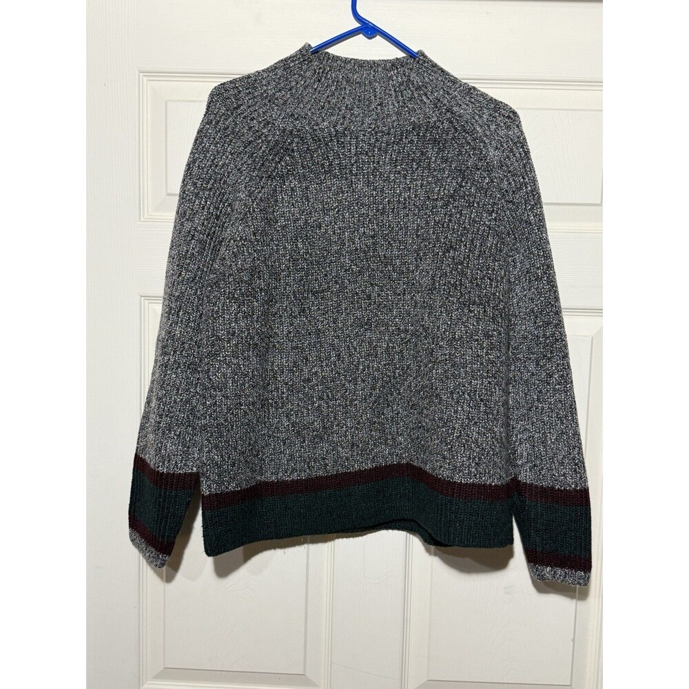 Stitches And Stripes Sweater Womens XL Knit Pullover Mock neck Multicolor NWOT